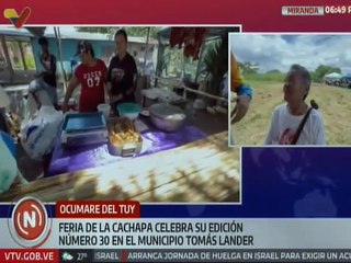 Miranda | Feria de la Cachapa 2025 en Ocumare del Tuy impulsa la producción y consumo del maíz