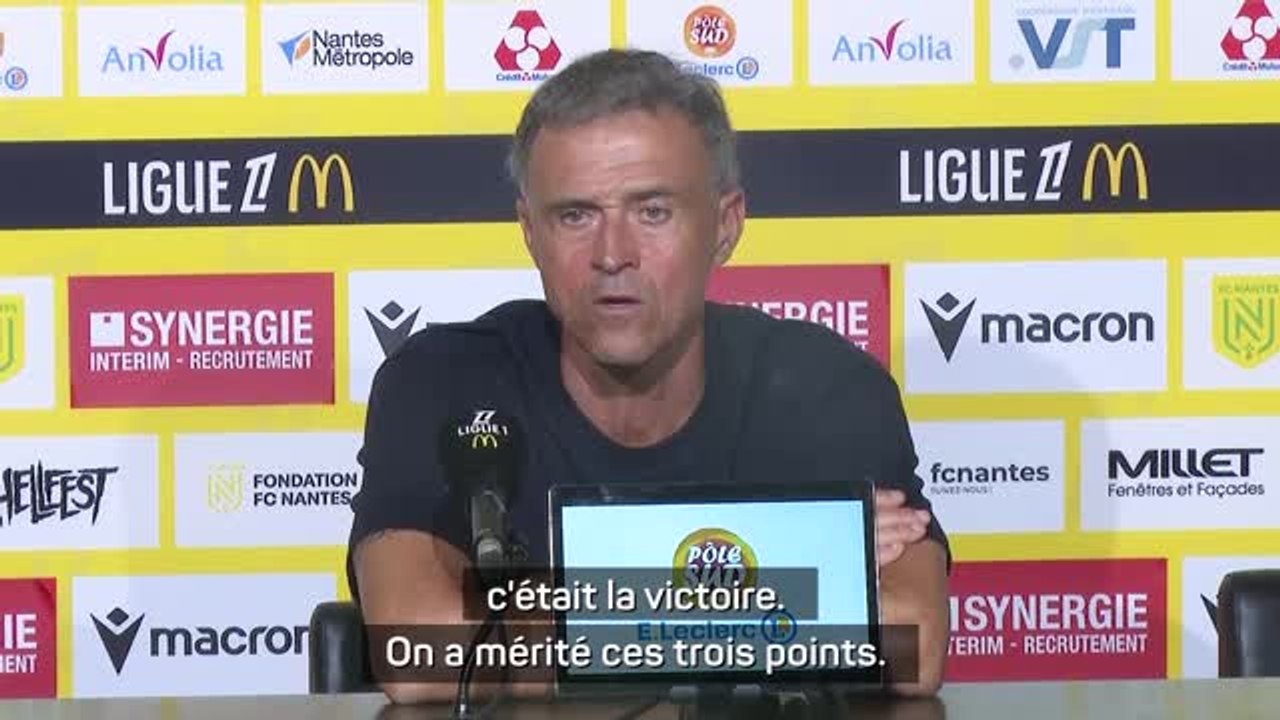 PSG - Luis Enrique : "Certains sont prêts, pour d'autres c'est plus difficile"