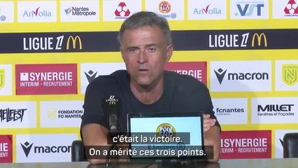 PSG - Luis Enrique : "Certains sont prêts, pour d'autres c'est plus difficile"