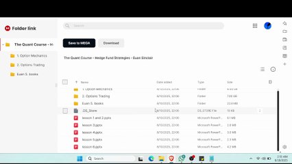 (GET) Euan Sinclair & James Hodges - The Quant Course