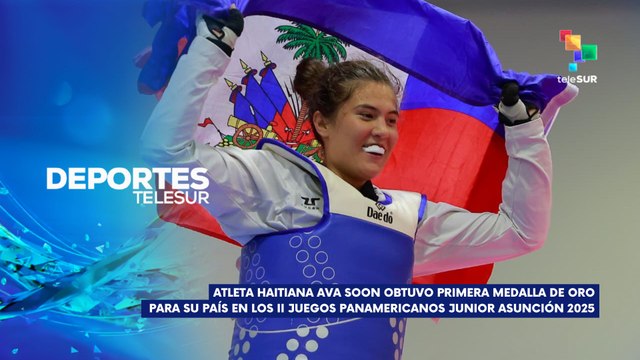 Ava Soon obtuvo medalla de oro en ASU2025 DEPORTES TELESUR 17-08-2025
