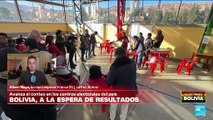 Informe desde La Paz: avanza el conteo en los centros electorales de Bolivia