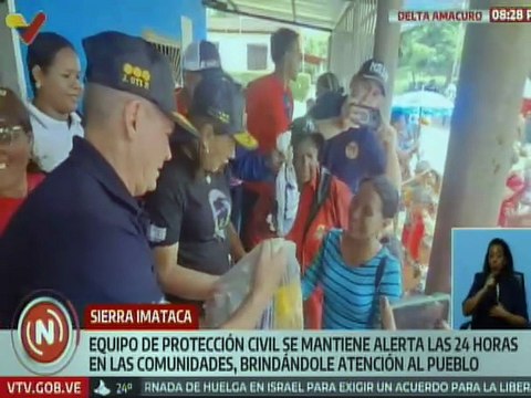Delta Amacuro | Familias afectadas por la crecida del río Orinoco son atendidas y protegidas