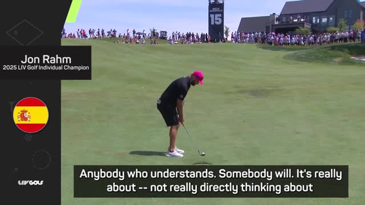 'Call of Duty' attitude gets Rahm over the line again in LIV Golf