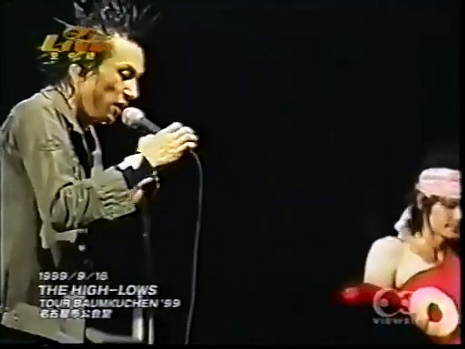↑THE HIGH-LOWS↓｜ザ・ハイロウズ｜TOUR BAUMKUCHEN '99 - 動画