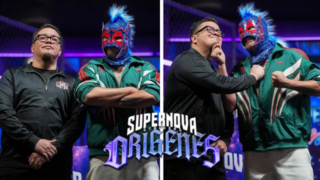 Franco Escamilla afirma que le tocó el peor rival para el Supernova Orígenes previo a la pelea contra Escorpión Dorado