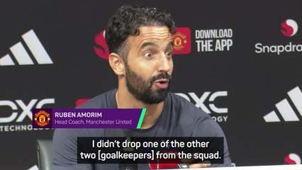 Amorim insists Onana wasn't dropped