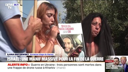 "Assez!": des milliers de manifestants dans les rues de Tel-Aviv pour demander la fin de la guerre à Gaza