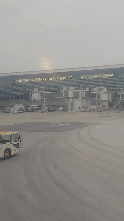 beautiful view of Islamabad airport group