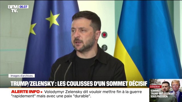 Guerre en Ukraine: Volodymyr Zelensky est arrivé à Washington pour sa rencontre avec Donald Trump