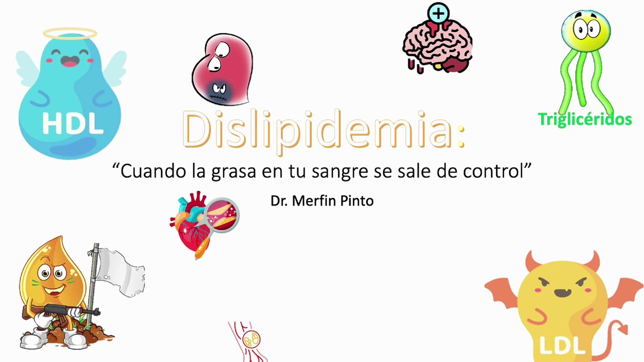 Dislipidemia - Cuando la grasa en tu cuerpo #elcuerpoymas #medicina #salud #dislipidemia