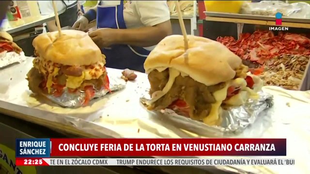 Concluye la Feria de la Torta en la alcaldía Venustiano Carranza