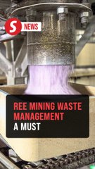 Waste management related to REE must be ironed out, Parliament told