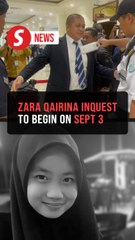 Inquest into Zara Qairina's death to begin Sept 3