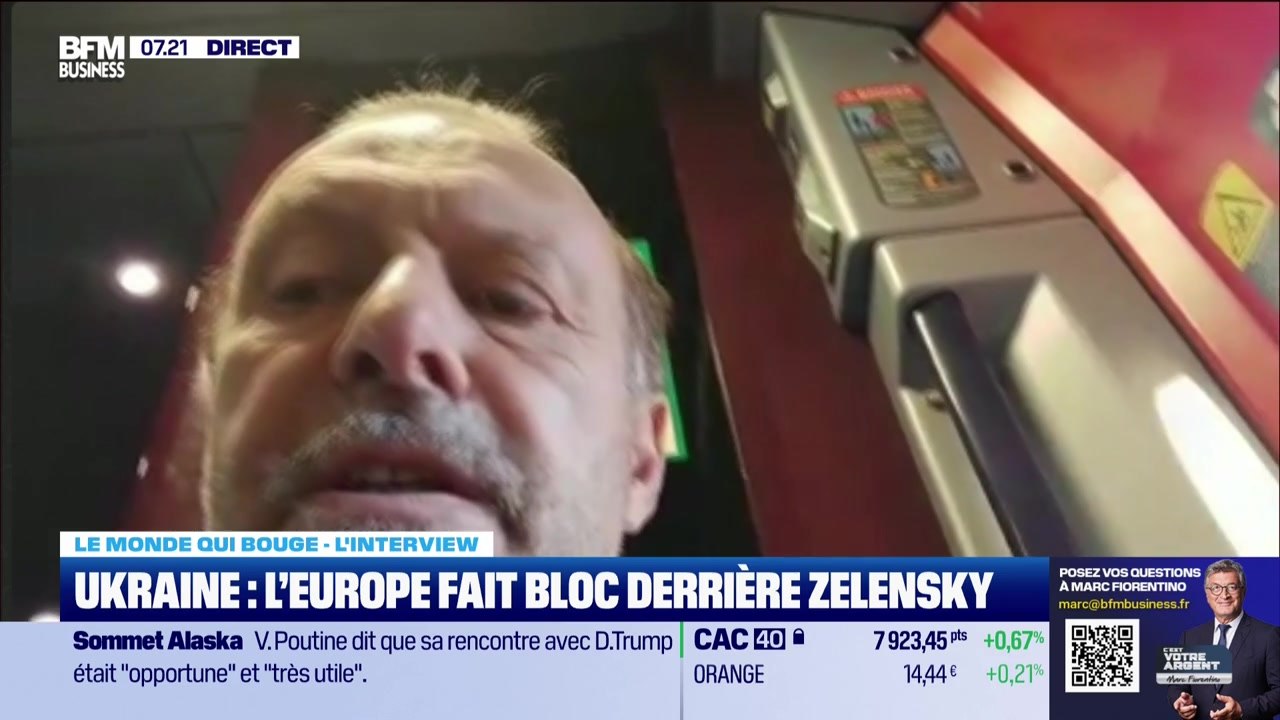 Le monde qui bouge - L'Interview : Ukraine, l'Europe fait bloc derrière Zelensky - 18/08