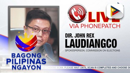 Panayam kay Commission on Elections Spokesperson Atty. John Rex Laudiangco ukol sa update sa paghahanda sa Bangsamoro Parliament election at ang planning investigation laban sa mga donation ng contractors sa mga politiko