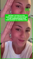 Mais MERCI @la.vanth 💚🧊 __ #Canicule #Astuce #Tennis