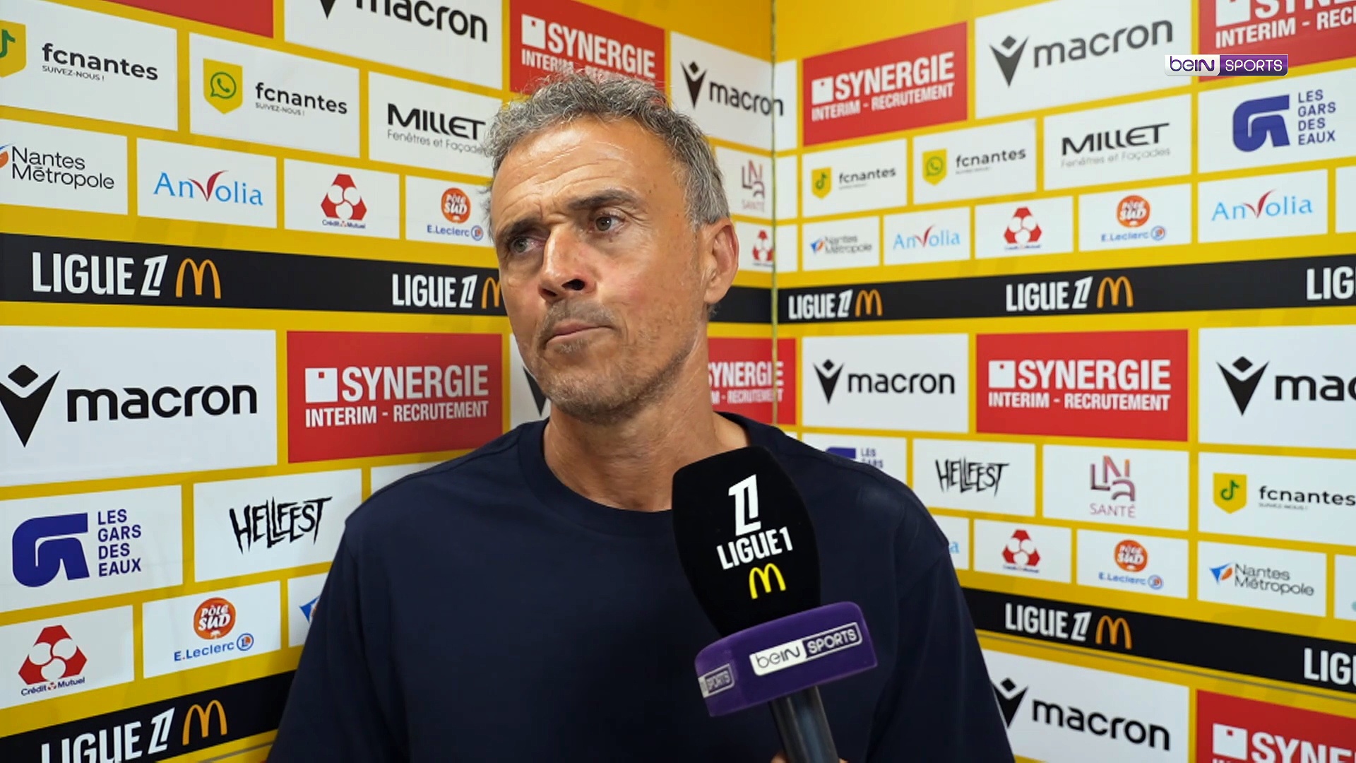 PSG - Luis Enrique : "On a contrôlé tout le match"