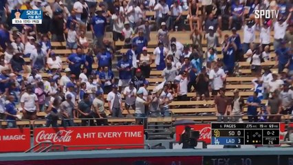 스포츠중계 빠른티비 [MLB] 샌디에이고 vs LA 다저스 하이라이트 2025.08.18 (월) 0510