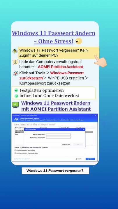 Windows 11 Passwort ändern – So einfach geht’s! 🔑💻
