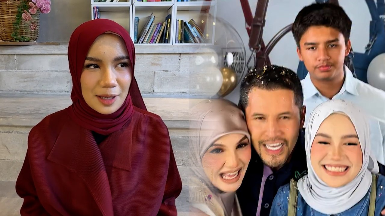 Anak nampak Aliff Syukri dah ‘tone down’... Qadejah kakak paling garang!