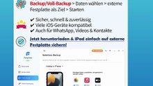 iPad-Backup auf externe Festplatte erstellen– FoneTool Tutorial 📱💾