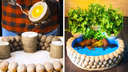 DECORATE Your Home with These AMAZING Cement Crafts!