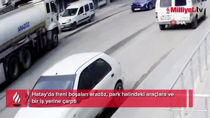 Sürücü kendini araçtan dışarı attı! Ortalık savaş alanına döndü