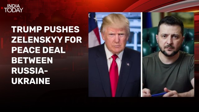 Zelenskyy-Trump meet today, with main focus on Russia-Ukraine peace deal