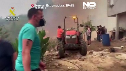 Spanien verstärkt Feuerwehr wegen Rekordhitze und Waldbränden