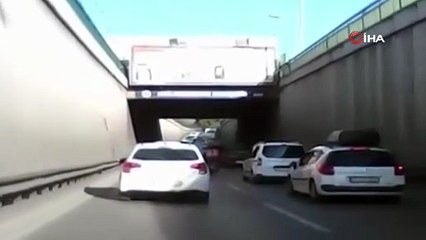 Bursa'da alkollü sürücü dehşeti! Trafiği böyle birbirine kattı