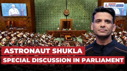 Astronaut Shukla To Be Honoured In Parliament’s Special Discussion