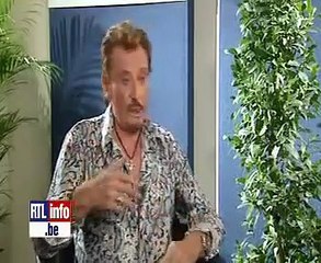 Johnny Hallyday – Interview exclusive RTLTVI à Forest National (23 mai 2009)