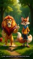 Adventures of Lion and Fox in the Forest