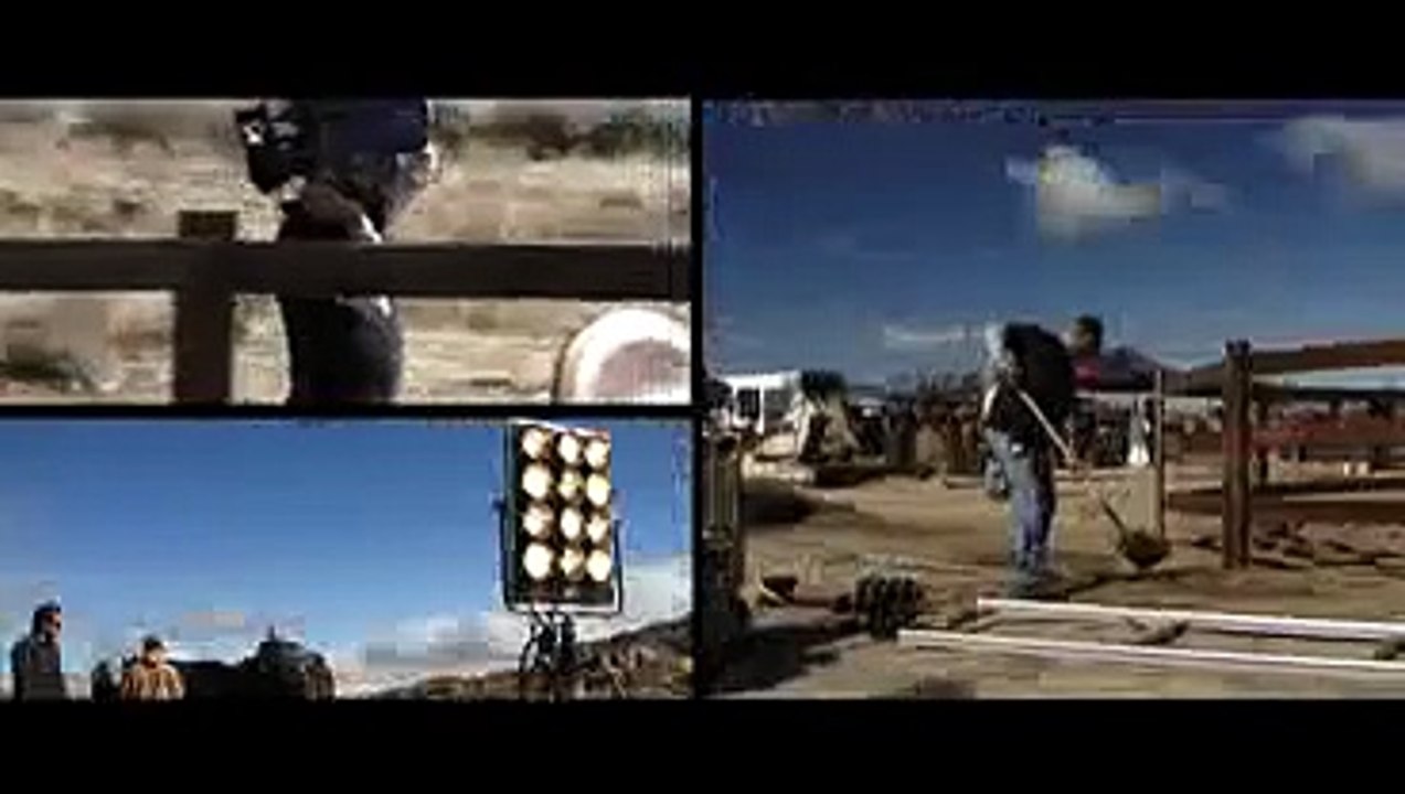 Johnny Hallyday - Making Of Pub Optic 2000 "Le Ranch" (Février 2010)