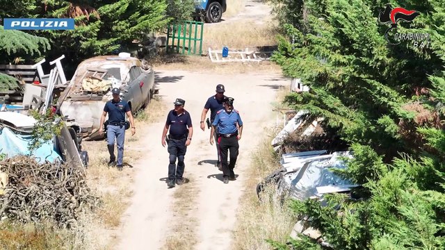 Andria: 3000 mq di terreno adibito a discarica abusiva in zona Santissimo Salvatore, deferito 56enne andriese