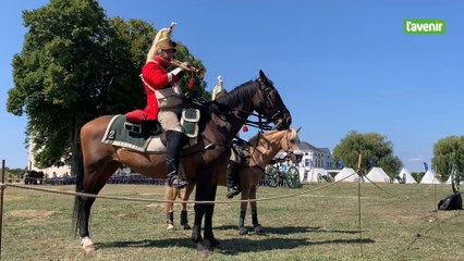 Animations du 15 août 2025 au pied de la Butte du Lion à Waterloo