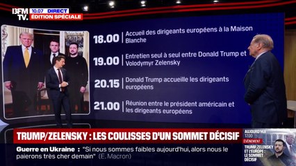 Sommet à Washington: le programme de la rencontre entre Donald Trump et Volodymyr Zelensky