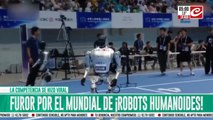 Lo que faltaba: comenzó el mundial de robots humanoides... ¡y es furor!