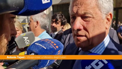 Tajani "Si lavora per la pace in Ucraina, speriamo in tempi rapidi"