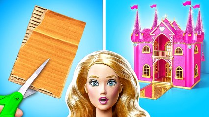 RELOOKING DE LA MAISON DE RÊVE DE BARBIE || PETITS BRICOLAGES POUR POUPÉES