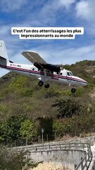 C’est l’un des atterrissages les plus impressionnants au monde