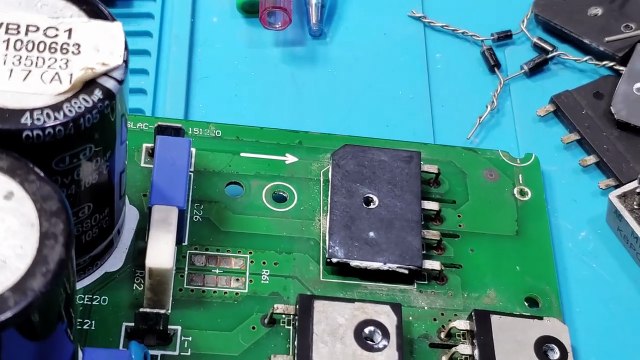 How to test a Bridge Rectifier Diode with a Digital meter and DSO DC inverter AC PCB Course #318 #Bridge #Diod #Rectifier #Babarelectronics