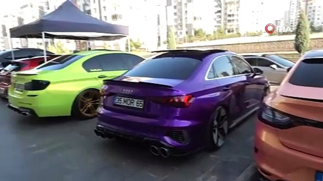 Modifiyeli araç ve motosiklet tutkunları Diyarbakır'da buluşuyor