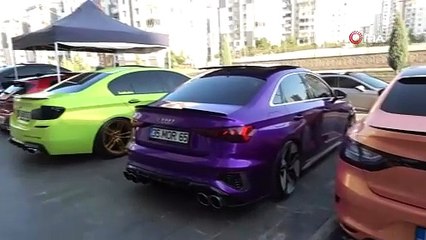 Modifiyeli araç ve motosiklet tutkunları Diyarbakır'da buluşuyor