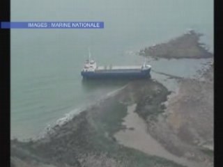 Un cargo s'échoue sur une plage du Pas-de-Calais