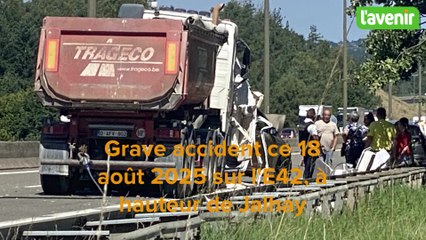 Accident sur l'E42