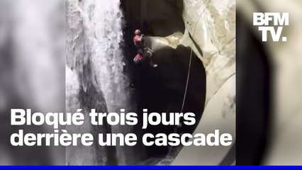 États-Unis: les secours sauvent un homme bloqué depuis trois jours derrière une cascade