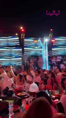 شوفوا الجمهور بيعمل ايه تفاعلا مع تامر من حفلته الاخيرة بسكاي بار الساحل