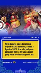 Kirab Budaya Jawa Barat 2025 di Bandung!